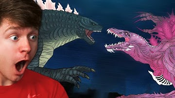 EVOLVED GODZILLA vs GODZILLA_404 the FLESH CORRUPTOR! (Reaction)