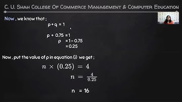 B.COM SEM 5 STATISTICS CH-4  PART III BY PROF. BHARTI PARMAR