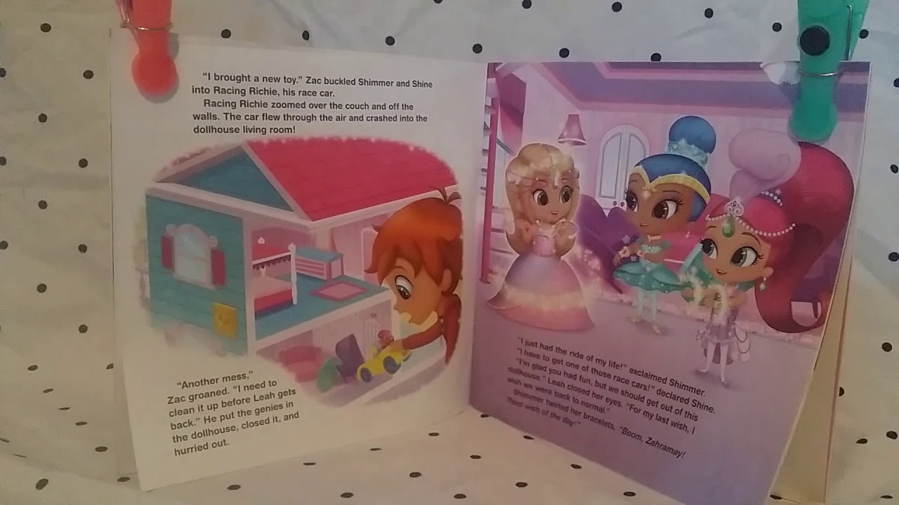 shimmer and shine doll house