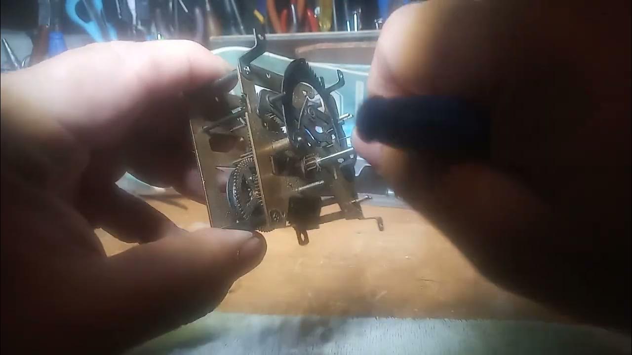 Minute hand doesnt want to turn easily on a cuckoo clock (See