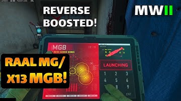 Modern Warfare II RAAL MG / X13 MGB "NUKE" (SBMM reverse boosted) PS5 Gameplay