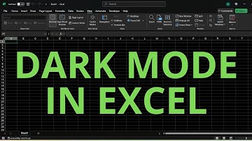 How to Enable Dark Mode in Excel – The Best Way to Reduce Eye Strain! 🌙