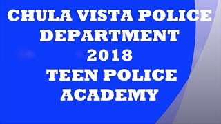 TEEN POLICE ACADEMY 2018