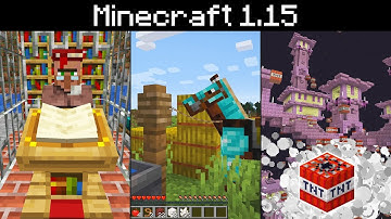 Minecraft 1.15 - TNT Optimized, Leads Fixed, Chunk Loading Improvements