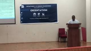 Mining branch orientation/ Professor description/ IIT(ISM) DHANBAD