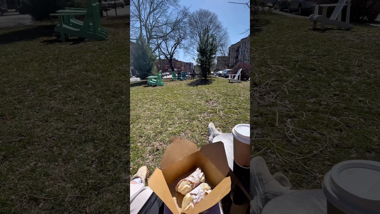 ИТАЛЬЯНСКИЕ КАННОЛИ КОФЕ И АПРЕЛЬСКИЙ ДЕНЬ 🇮🇹CANNOLI COFFEE ☕️ APRIL SUN