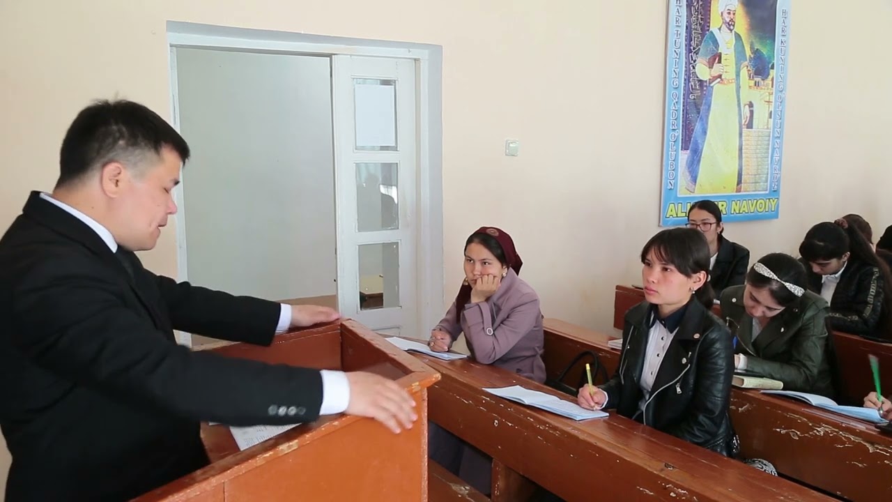 Hamza Allambergenov. „Alisher Navoiyning ma’rifiy-ta’limiy, diniy va tasavvufiy asarlari“ darsi.