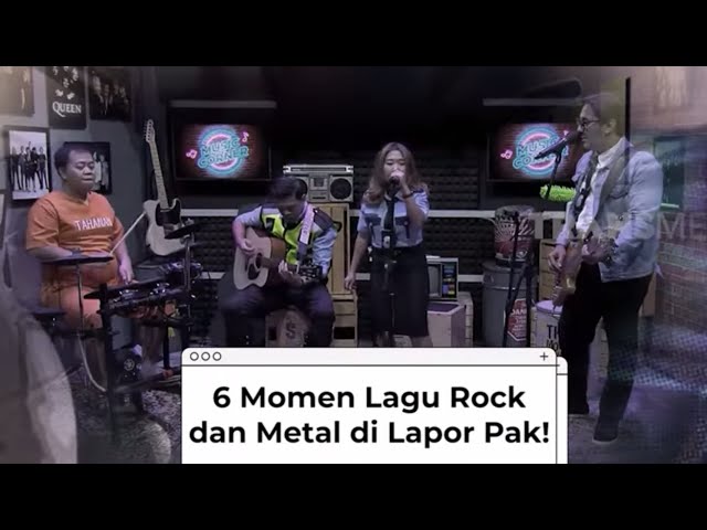 6 MOMEN PASUKIN NYANYI LAGU ROCK | PILIHAN MIMIN class=