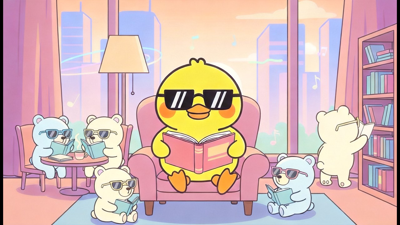 📚 책 읽는 오리의 독서 플레이리스트 | lofi jazz playlist | junkun