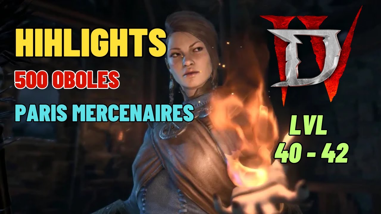 DIABLO 4 HIGHLIGHTS 500 OBOLES ECHANGES YouTube
