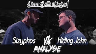 Analyse | Sizyphos vs Hiding John (DLTLLY, 03.12.2023)