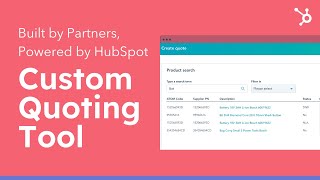 Custom Quoting Tool w/ ERP Integration