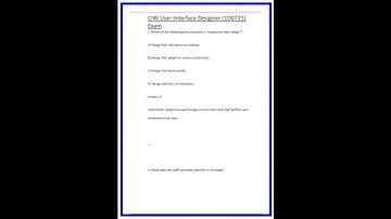 CIW User Interface Designer 1D0721 Exam 636x882