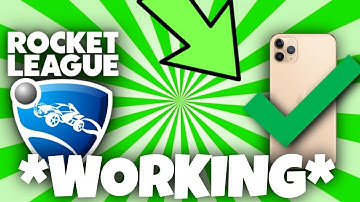How To PLAY Rocket League On Andriod/IOS! *WORKING* (Your device isn