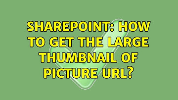 Sharepoint: How to get the large thumbnail of picture url?
