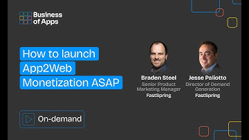 How to launch App2Web Monetization ASAP