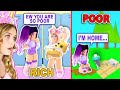 POPULAR GIRL Pretended To Be RICH But Was *SECRETLY* POOR In Adopt Me! (Roblox)
