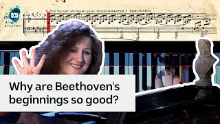 Why are Beethoven's beginnings so good?