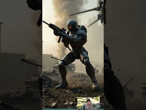 Robot Soldier Lands