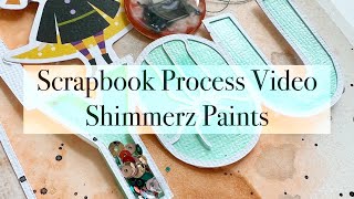 Scrapbook Process Video - October 2022 Color Kitz | Brianna Lepper