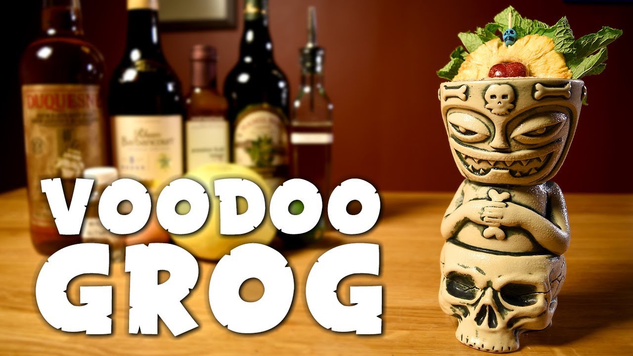Voodoo Grog - How 2 Make Trader Vic's Tiki Drink & the History of Pop Culture Voodoo