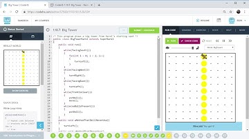 CodeHS 1.10.7: Big Tower