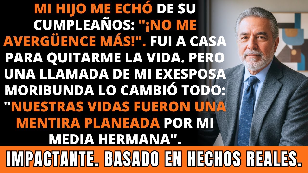 Mi Hijo Me Prohibió Entrar a Su Cumpleaños… Esa Noche Una Llamada Fatal Lo Cambió Todo. IMPACTANTE.