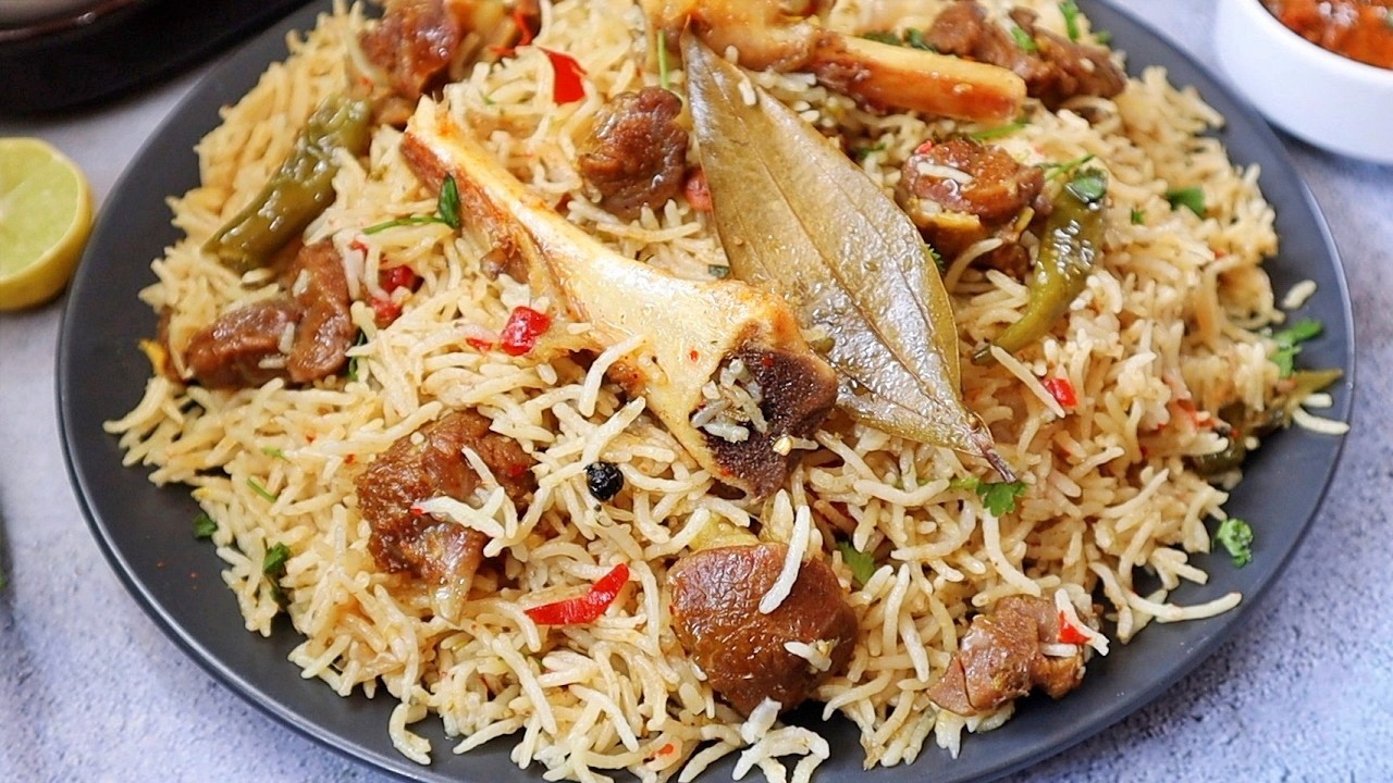 మటన్ పులావ్ రెస్టారెంట్ లో తినే ఆ టేస్ట్ రావాలంటే ఇలాచేయండి👆👌Best Mutton Pulao🤩Mutton Biryani