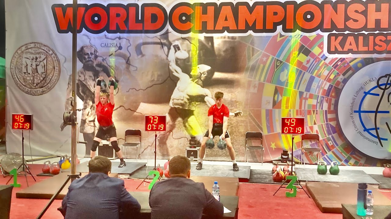 77 reps 2x24kg Longcycle 10 minutes (7’40”) | IUKL World Championship 2025