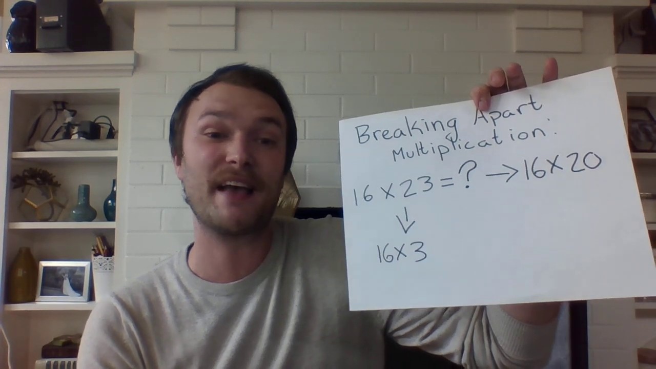 4th Grade Math Week 1 Lesson 1 (area multiplication) - YouTube