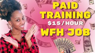 Run Now | $15/ Hour | Work From Home Job