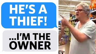 Employee thinks I am STEALING… then I tell her I AM THE OWNER - Reddit Podcast