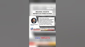 BREAKING: US strikes ISIS targets in Syria in retaliation for the killing of 3 Americans