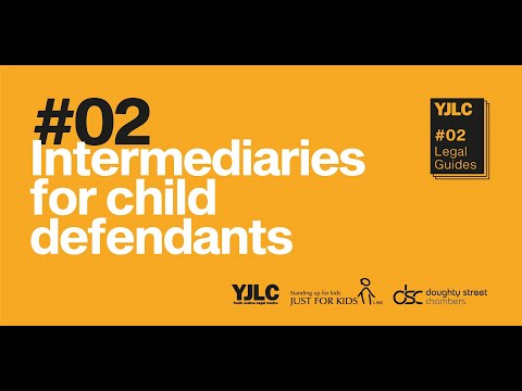 Intermediaries for child defendants | DSC Children's Rights Group and YJLC Webinar