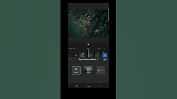 How to Customize Watermark on Filmora #youtubeshorts #filmora #filmorago #filmoramobile