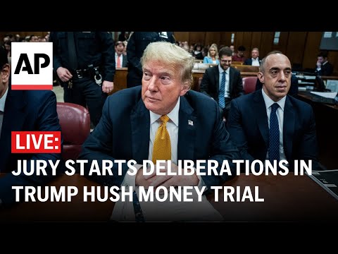 Trump hush money trial LIVE: Jury starts deliberations
