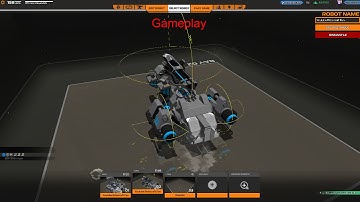 Robocraft gameplay - Hovercraft - Burner - 1750 CPU