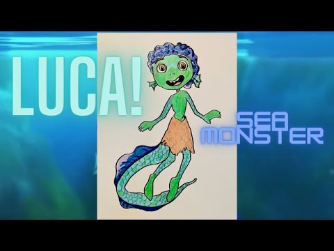 How to Draw LUCA as a Sea Monster! - YouTube