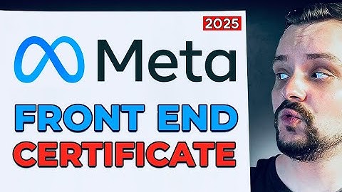 META Front End Developer Professional Certificate - Is It Worth it in 2025? (Review)