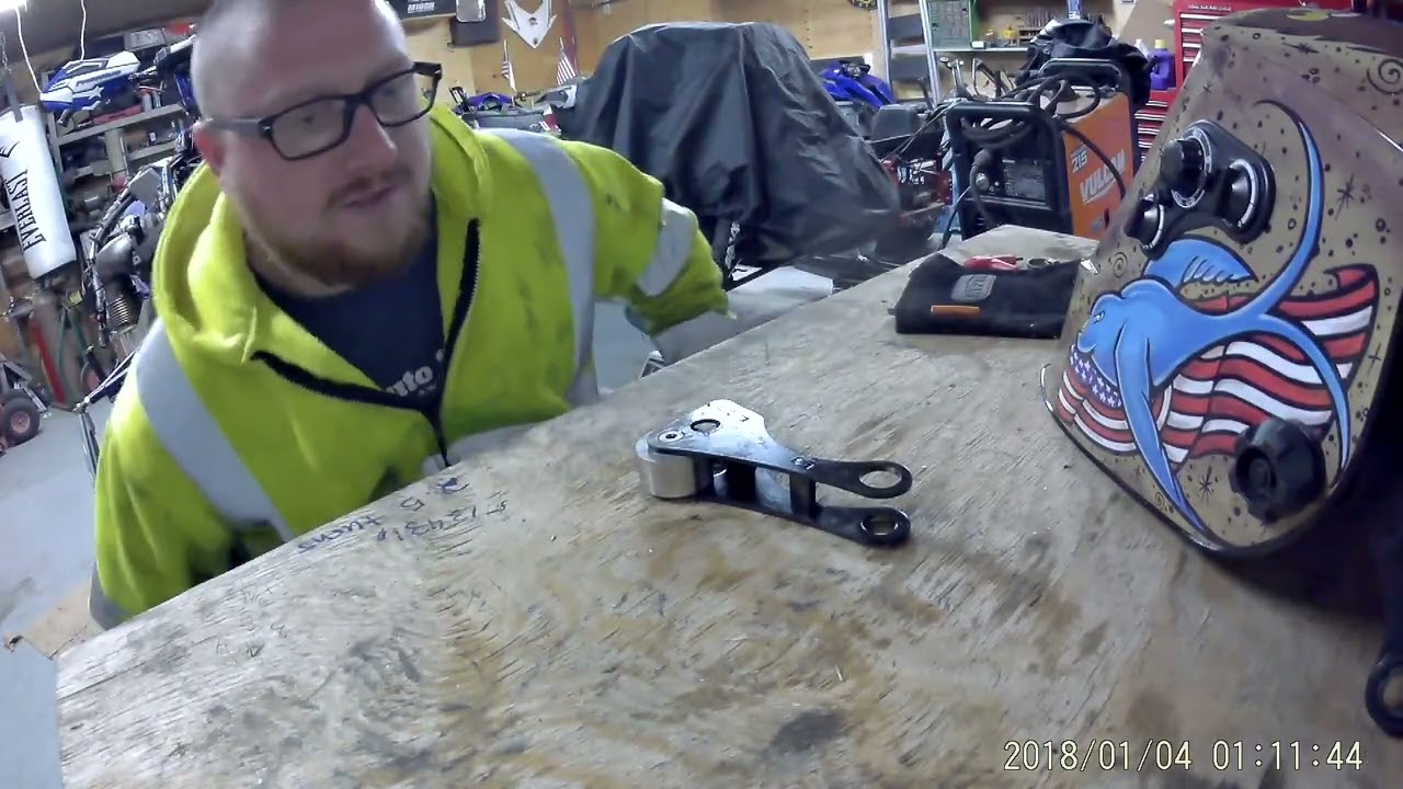 Yamaha Sidewinder chain tensioner fix - YouTube