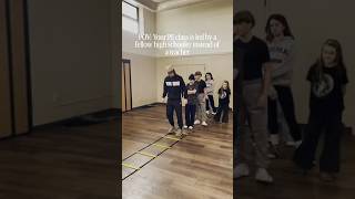 POV: You're a high-schooler who leads PE for your middle school classmates