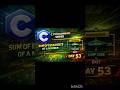 Sum of Even Digits of a Number in C |#Day53 #CProgramming #EvenDigits #CodingSeries #LearnC