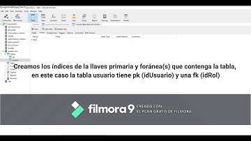 Llave foránea MySql con Navicat