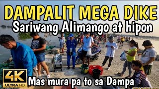 DAMPALIT MEGA DIKE..mura alimango at hipon dito#bulungan #trending #fishport#food #fish #philippines