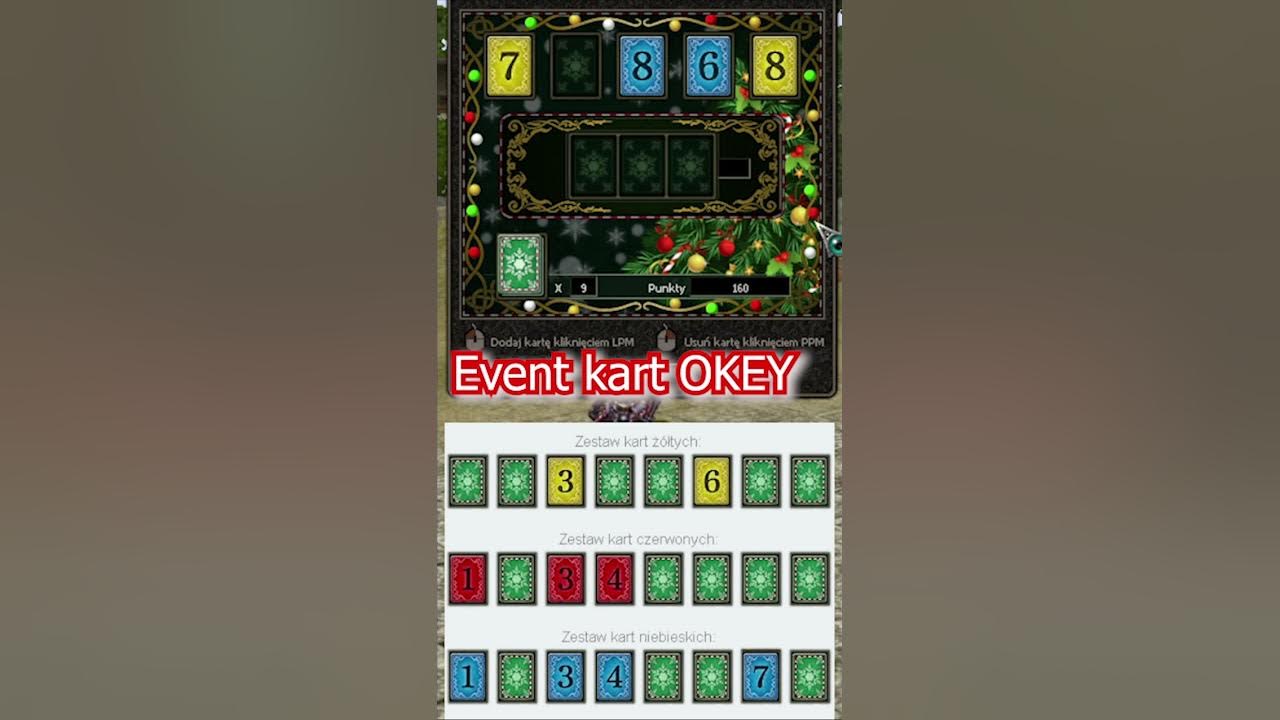 Metin2 Event Karty OKEY YouTube