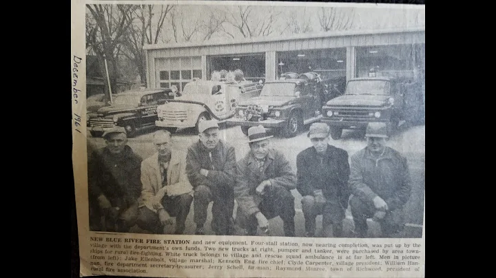 1962 BRFD Remembrance of Fighting Fire in Pines