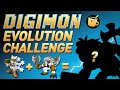 Digimon Evolution Drawing Challenge
