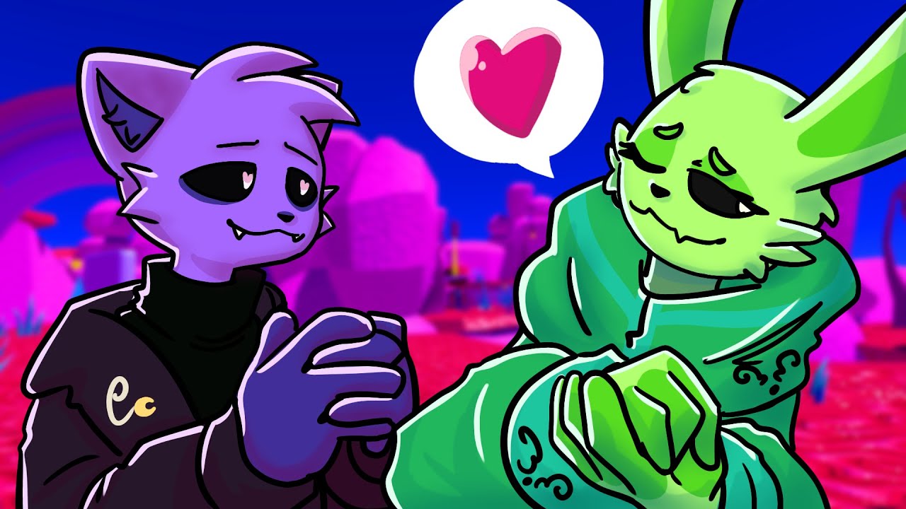 Hoppy começou a NAMORAR o CatNap no PLANETA DO AMOR