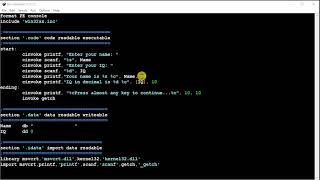 Fasm printf and scanf