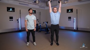 Dumbbell Curl to Press